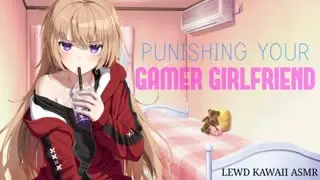 SpankingYourGamerGirlfriendForRaging(EnglishASMR)(SoundPorn)